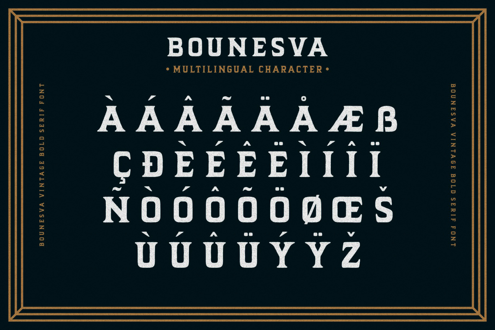 Bounesva Font