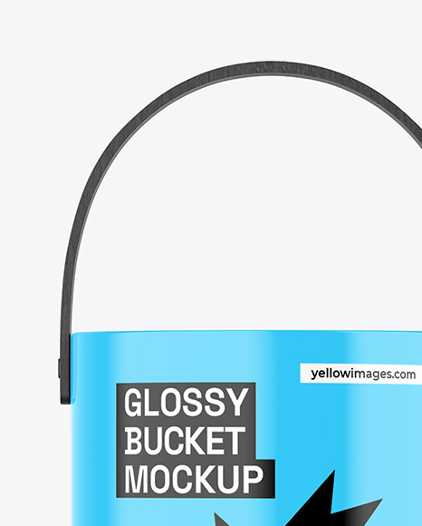 Glossy Bucket Mockup