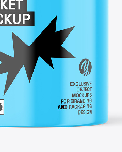 Glossy Bucket Mockup