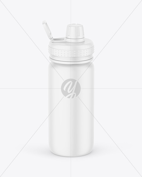 Matte Sport Bottle Mockup