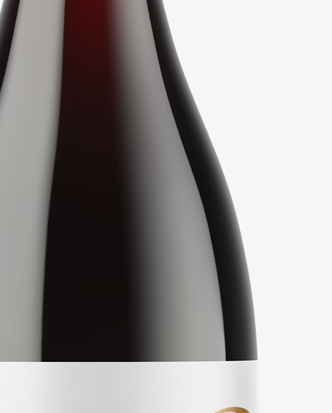 Antique Green Glass Red Wine Bottle Mockup Antique Green Glass Red Wine Bottle Mockup