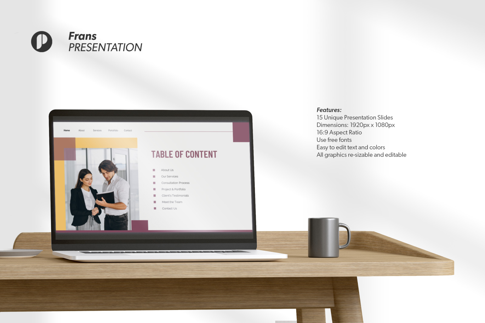 Frans – mulberry modern company profile presentation Frans – mulberry modern company profile presentation