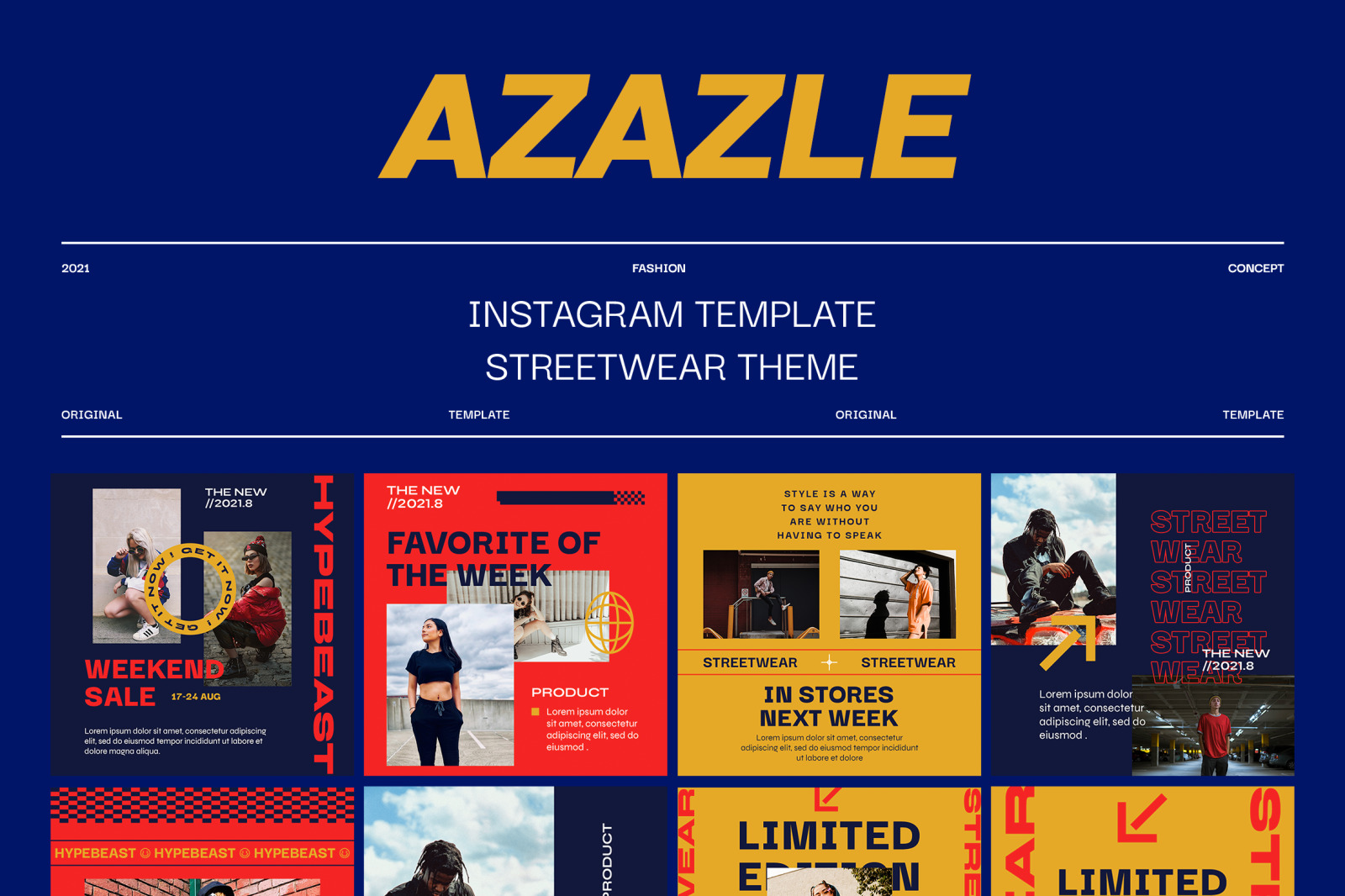 Azazle Instagram Templates