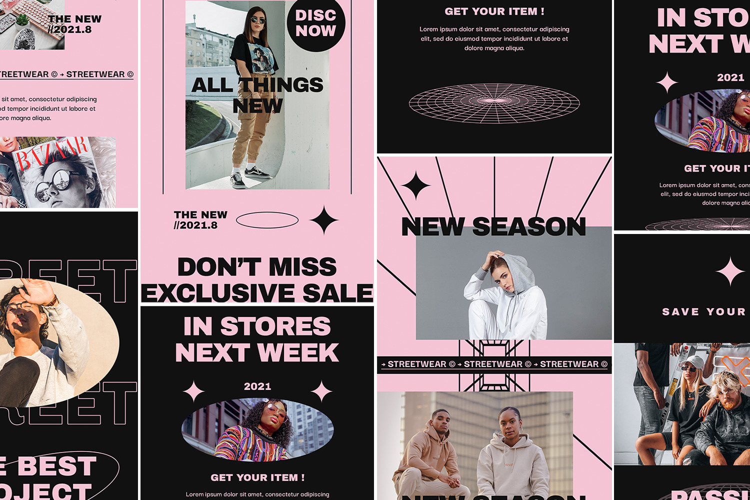 Axerto Instagram Templates