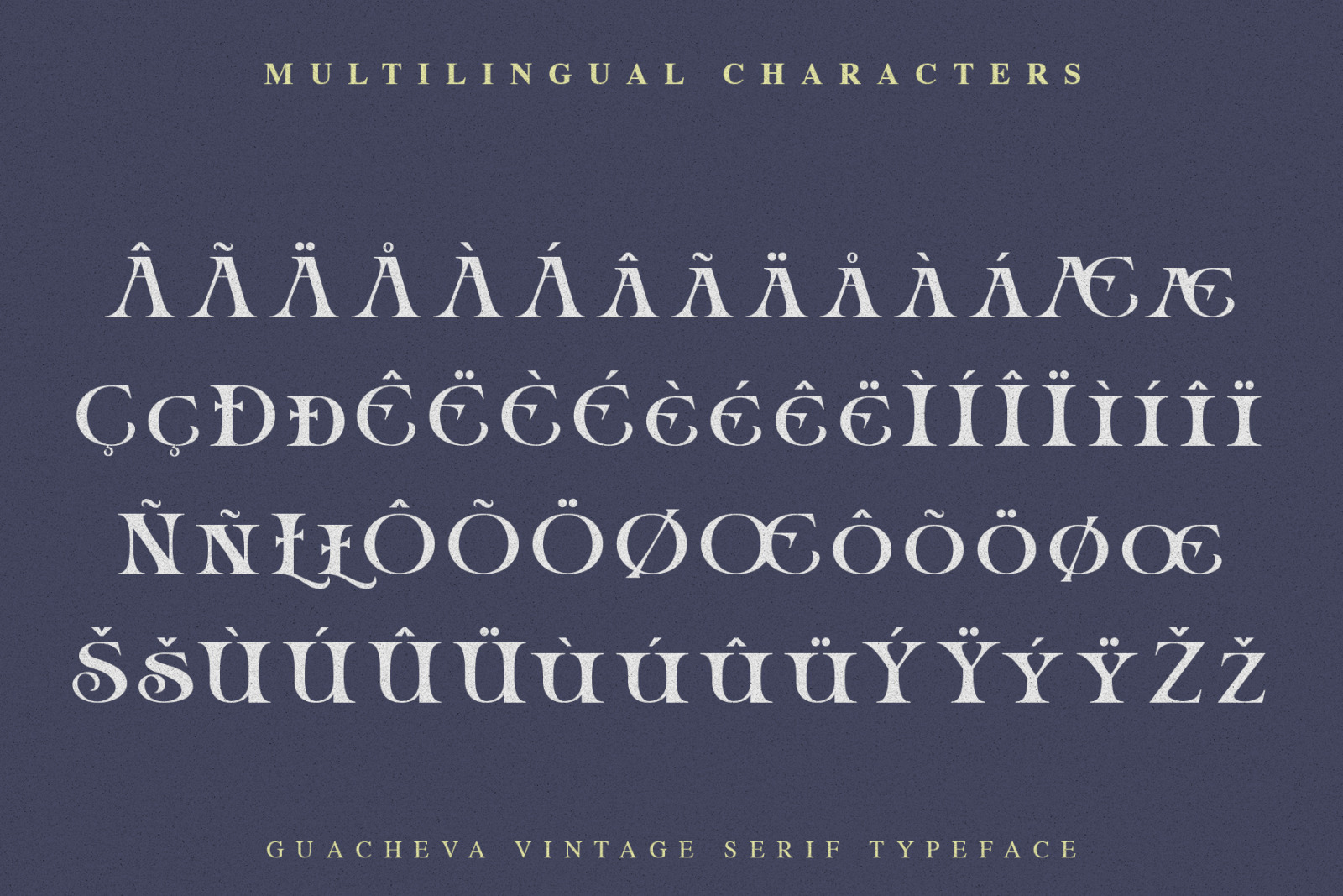 Guacheva Font