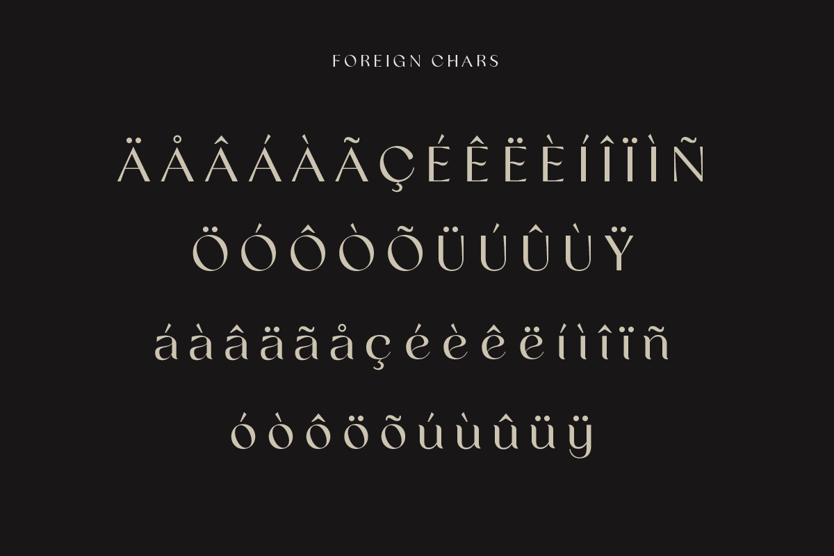 Galine Modern Luxury Font