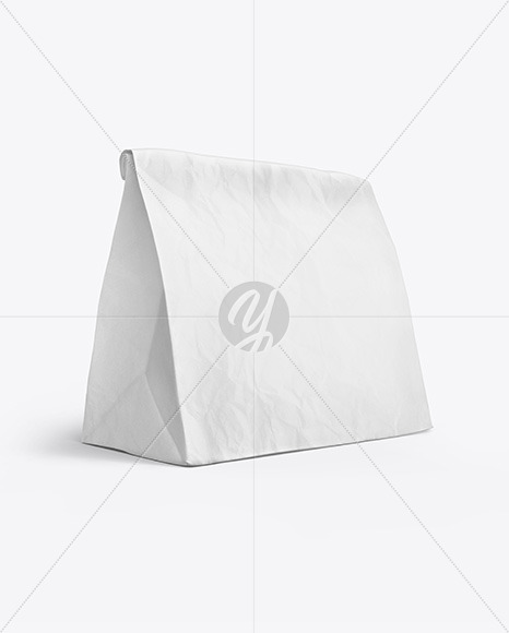 Kraft Paper Food Bag Mockup