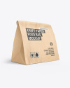 Kraft Paper Food Bag Mockup