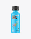 Glossy Plastic Bottle Mockup