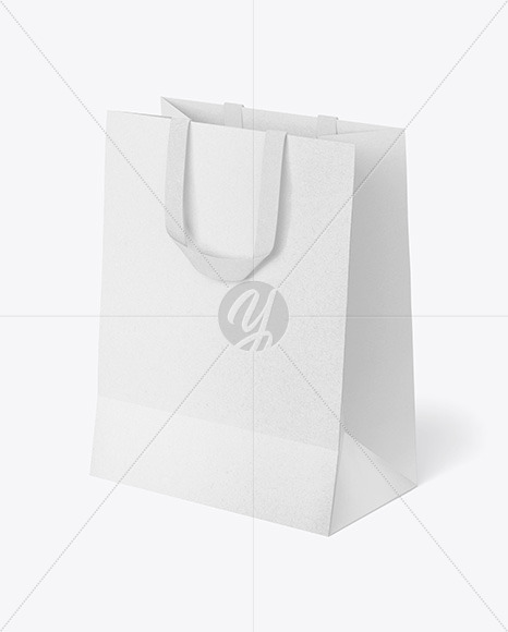 Kraft Paper Shopping Bag Mockup