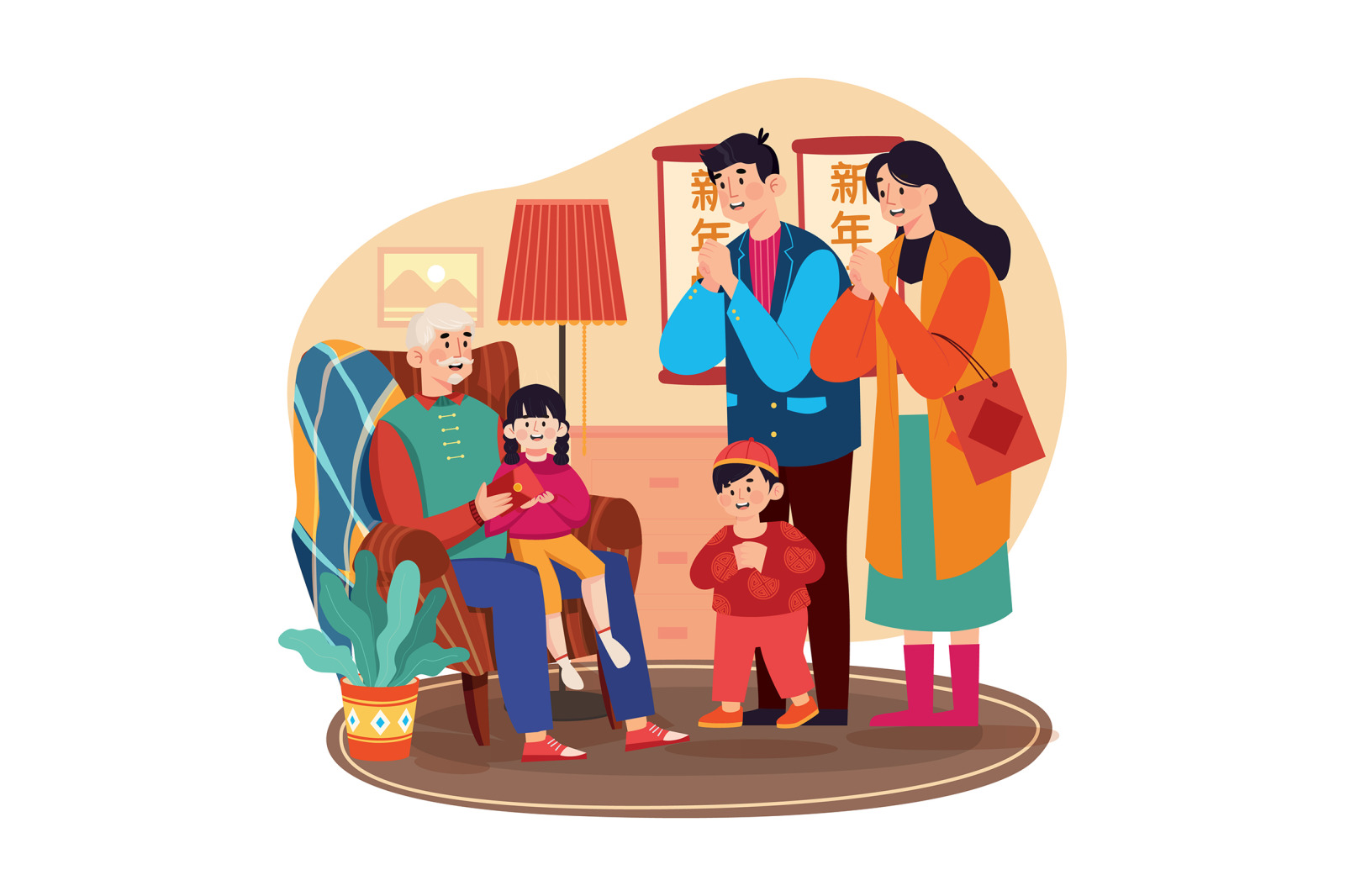 M659_Chinese New Year Illustration Pack