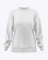 Women's Oversize Sweatshirt Mockup - Front View