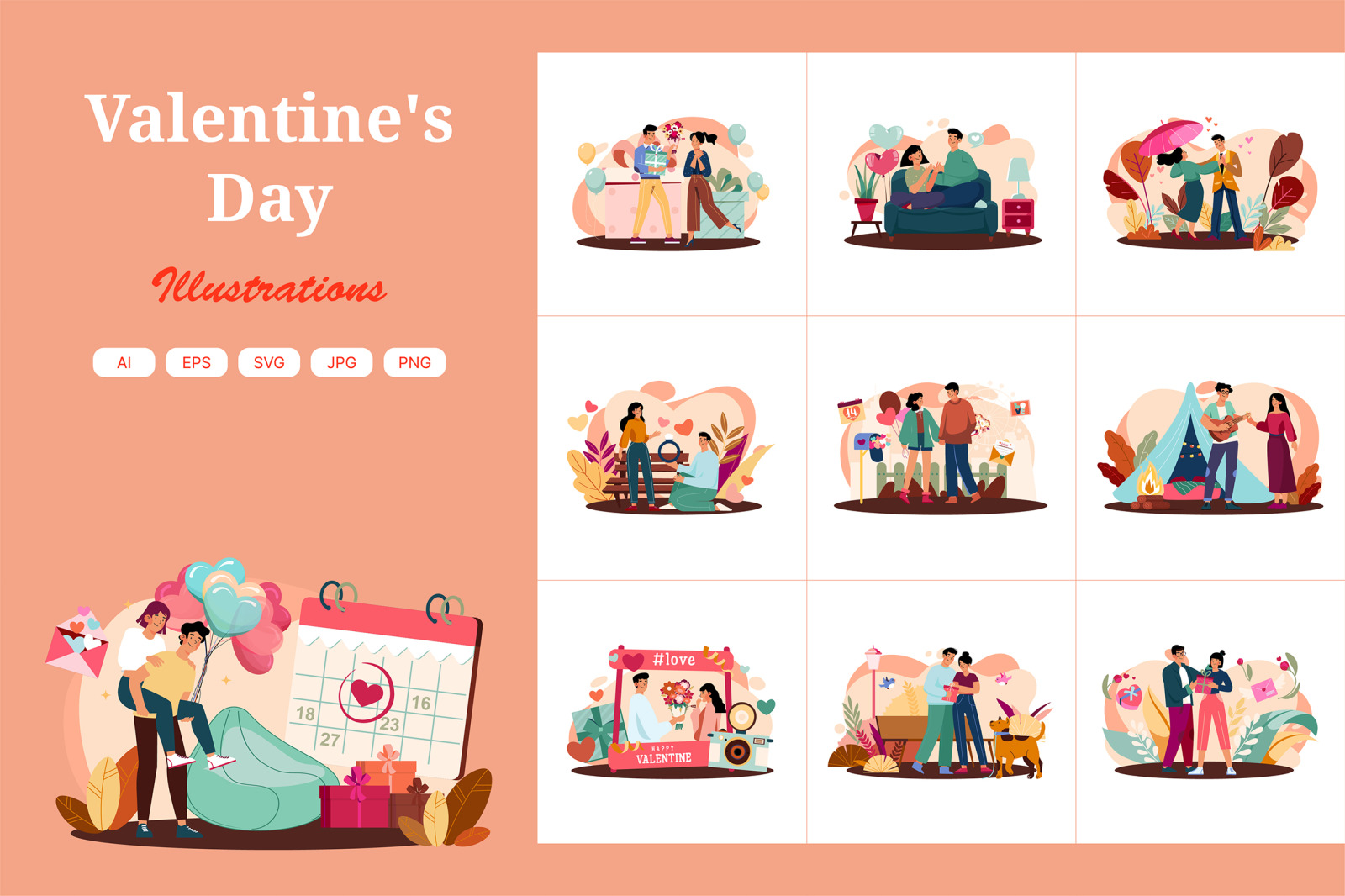 M660_Valentine's Day Illustration Pack M660_Valentine's Day Illustration Pack