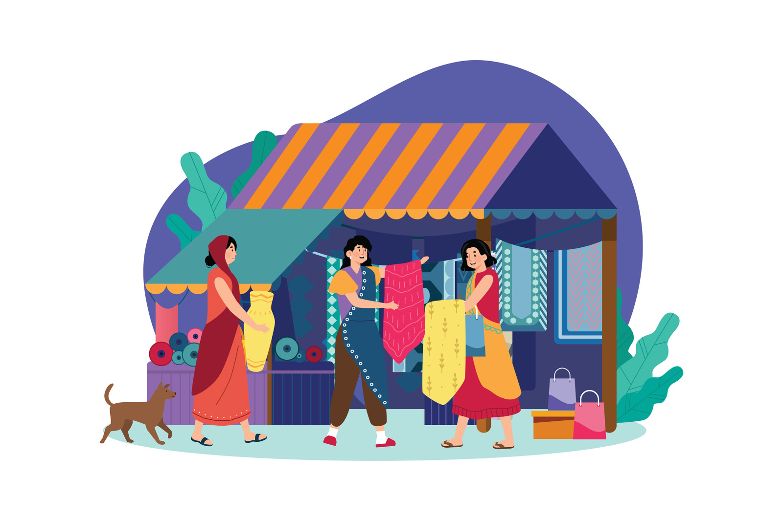 M661_Diwali Celebration Illustration Pack