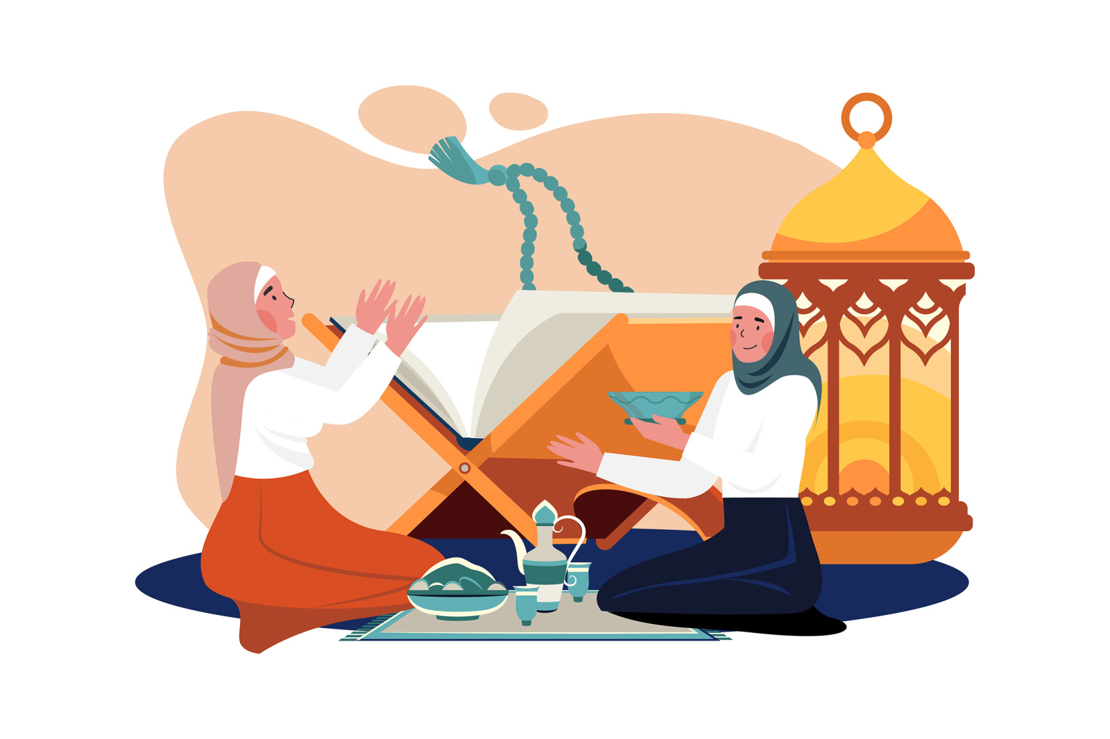 M662_Ramadan Day Illustration Pack M662_Ramadan Day Illustration Pack