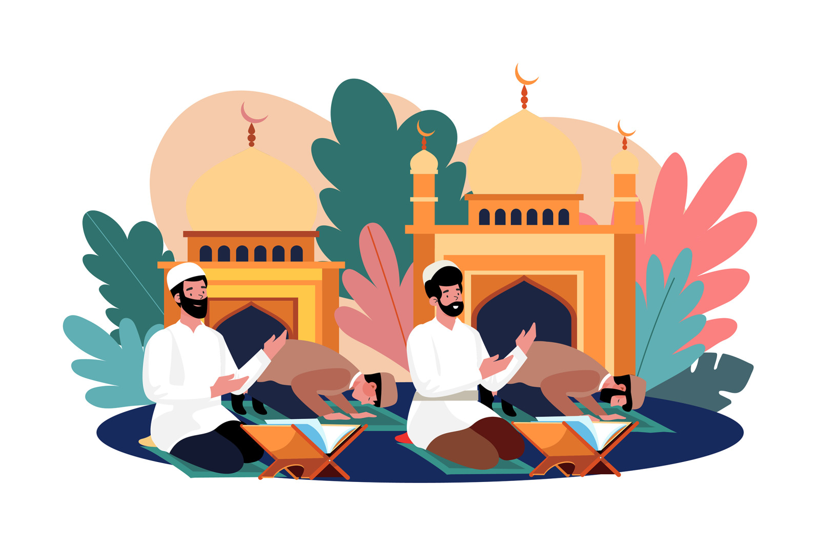 M662_Ramadan Day Illustration Pack M662_Ramadan Day Illustration Pack