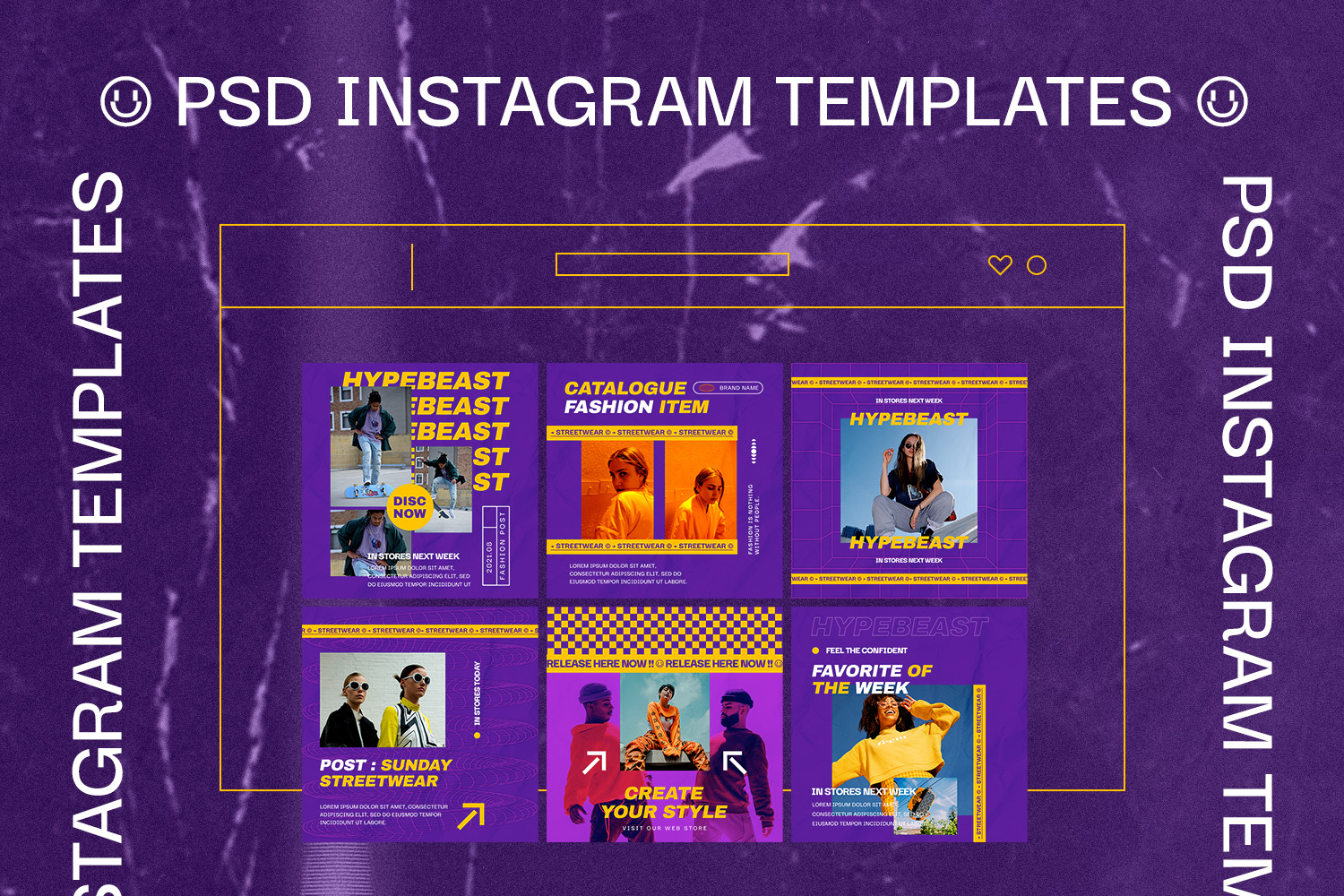 Vickled Urban Instagram Templates