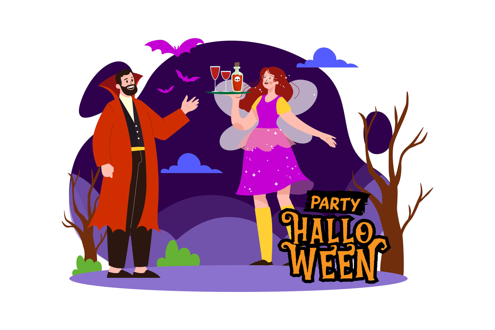 M663_Happy Halloween Illustration Pack