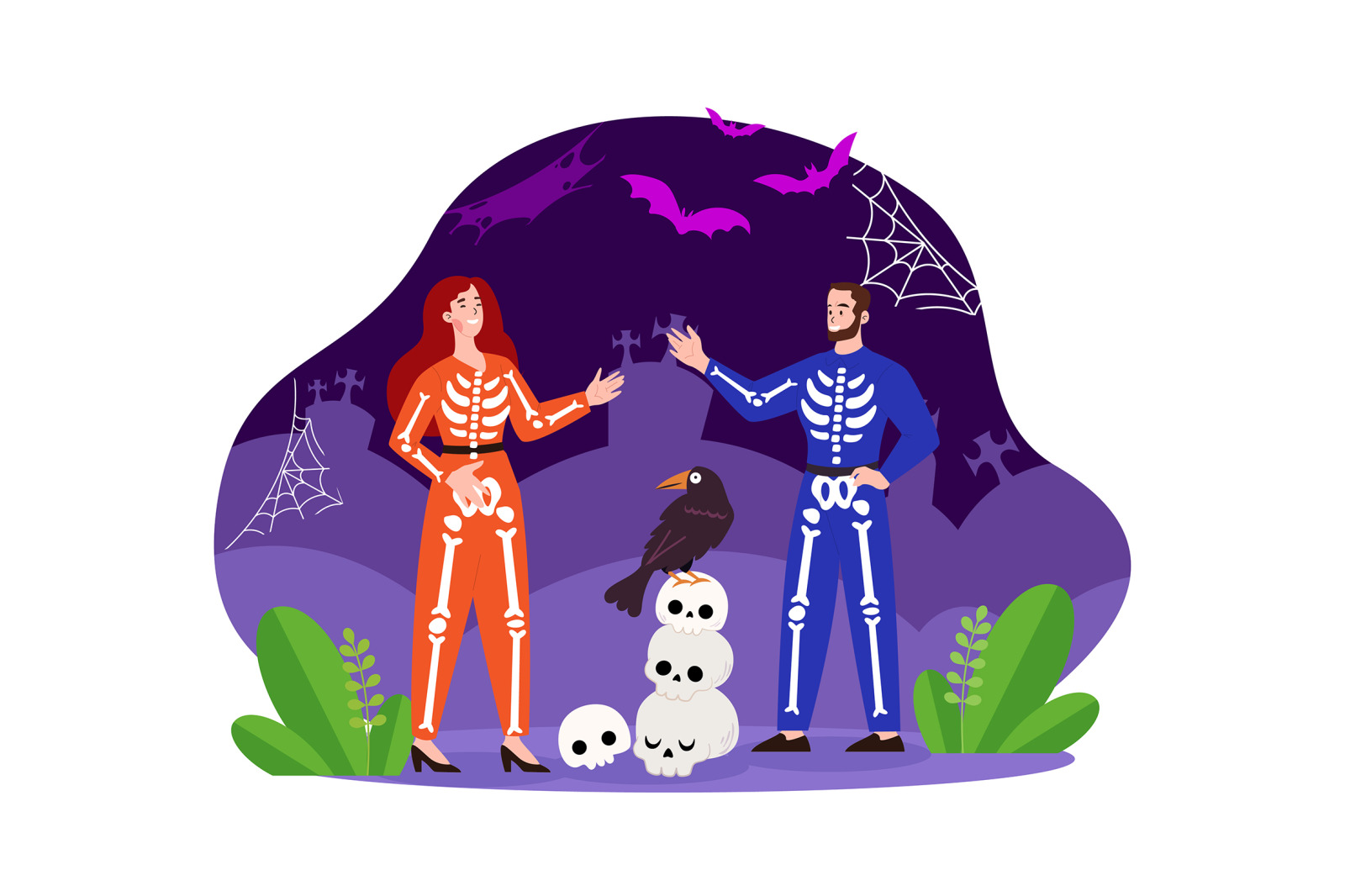 M663_Happy Halloween Illustration Pack