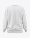 Women&#039;s Oversize Sweatshirt Mockup - Back View