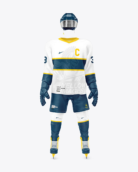 Hockey Uniform Kit Mockup – Front View