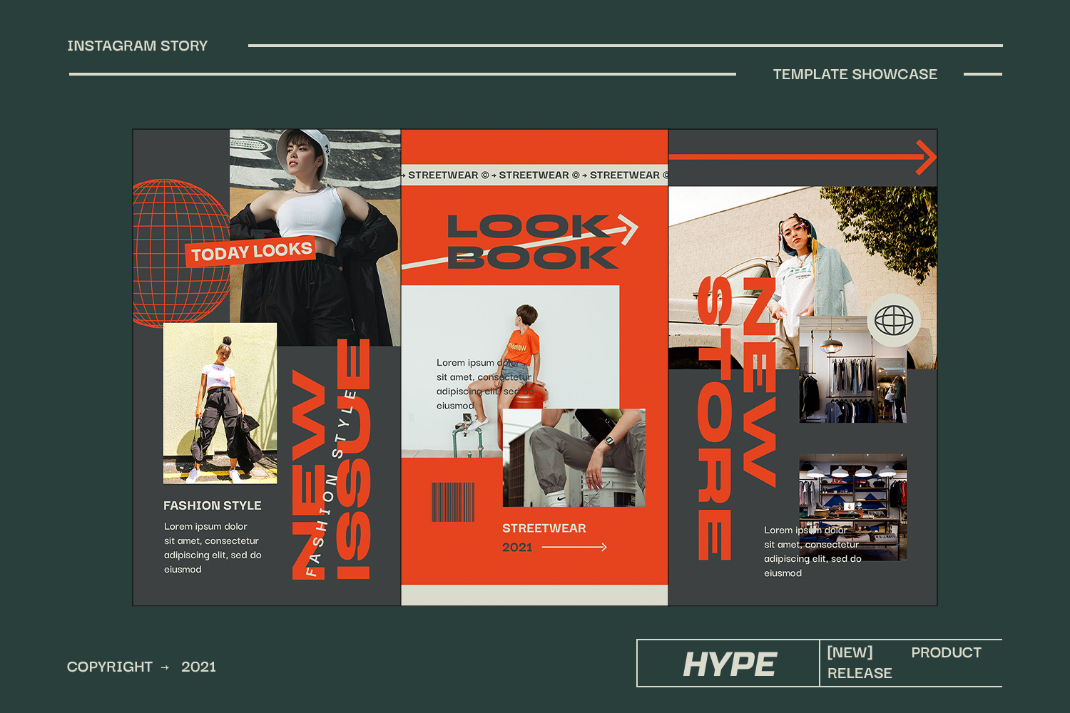 Tentaza Urban Instagram Templates