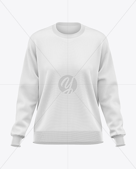 Women's Oversize Sweatshirt Mockup