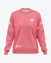 Women's Oversize Sweatshirt Mockup