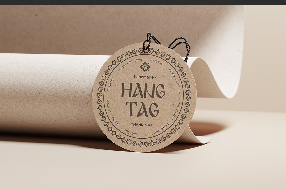 Set Of Kraft Tags Of Various Shapes Mockup Set Of Kraft Tags Of Various Shapes Mockup