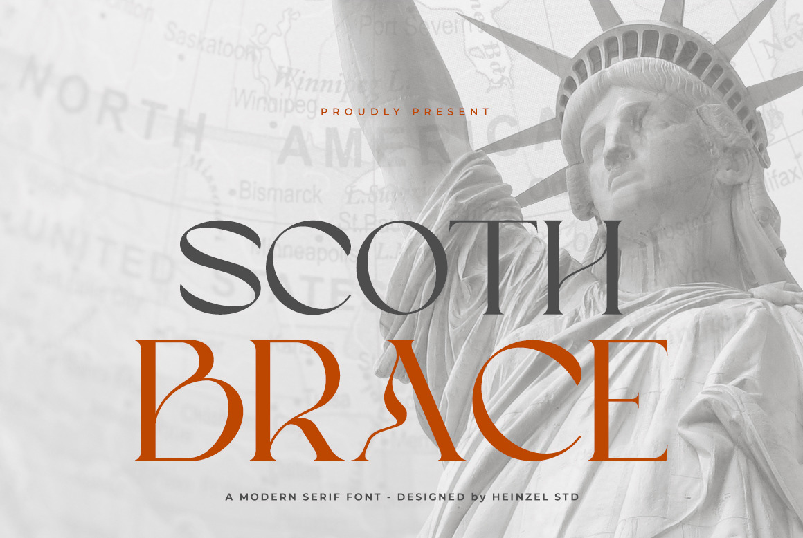 Scoth Brace - Modern Serif Font Scoth Brace - Modern Serif Font