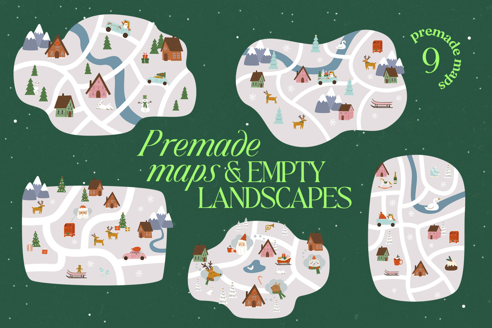 Christmas Holidays & Map Creator Christmas Holidays & Map Creator