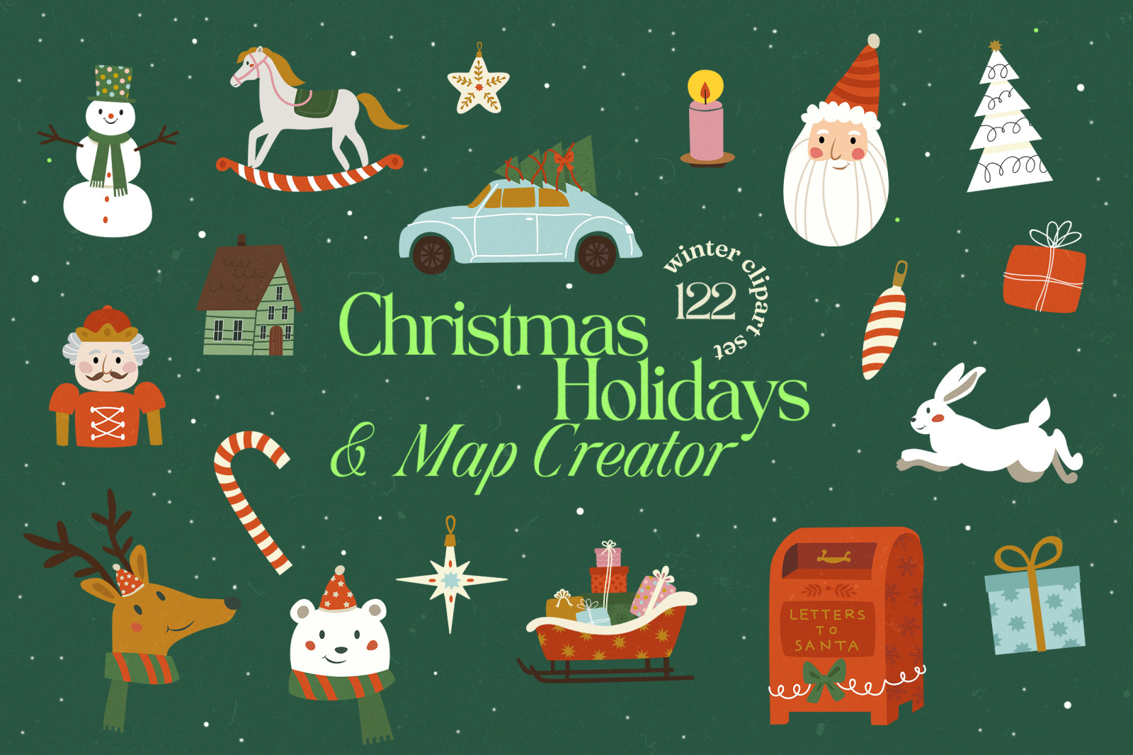 Christmas Holidays & Map Creator Christmas Holidays & Map Creator