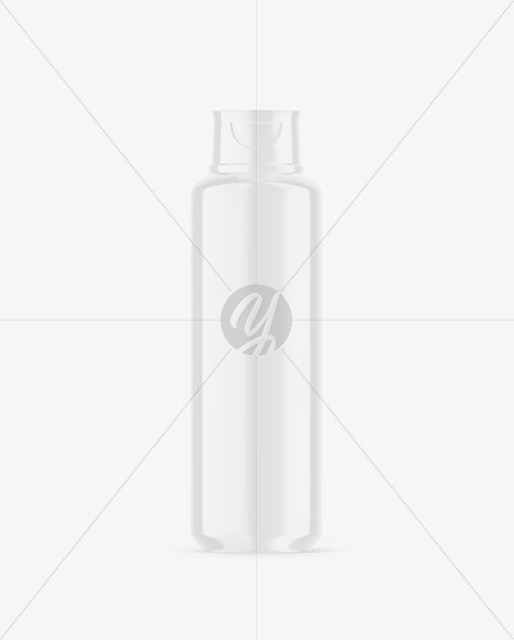 Glossy Bottle Mockup