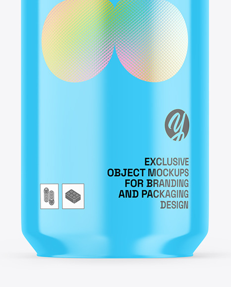 Glossy Bottle Mockup