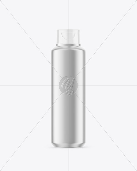 Metallic Bottle Mockup