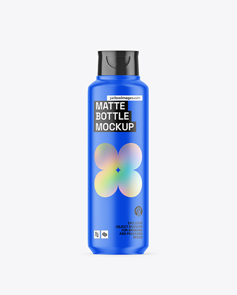 Matte Bottle Mockup