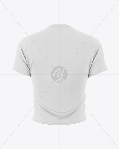 Women's Cropped T-Shirt Mockup