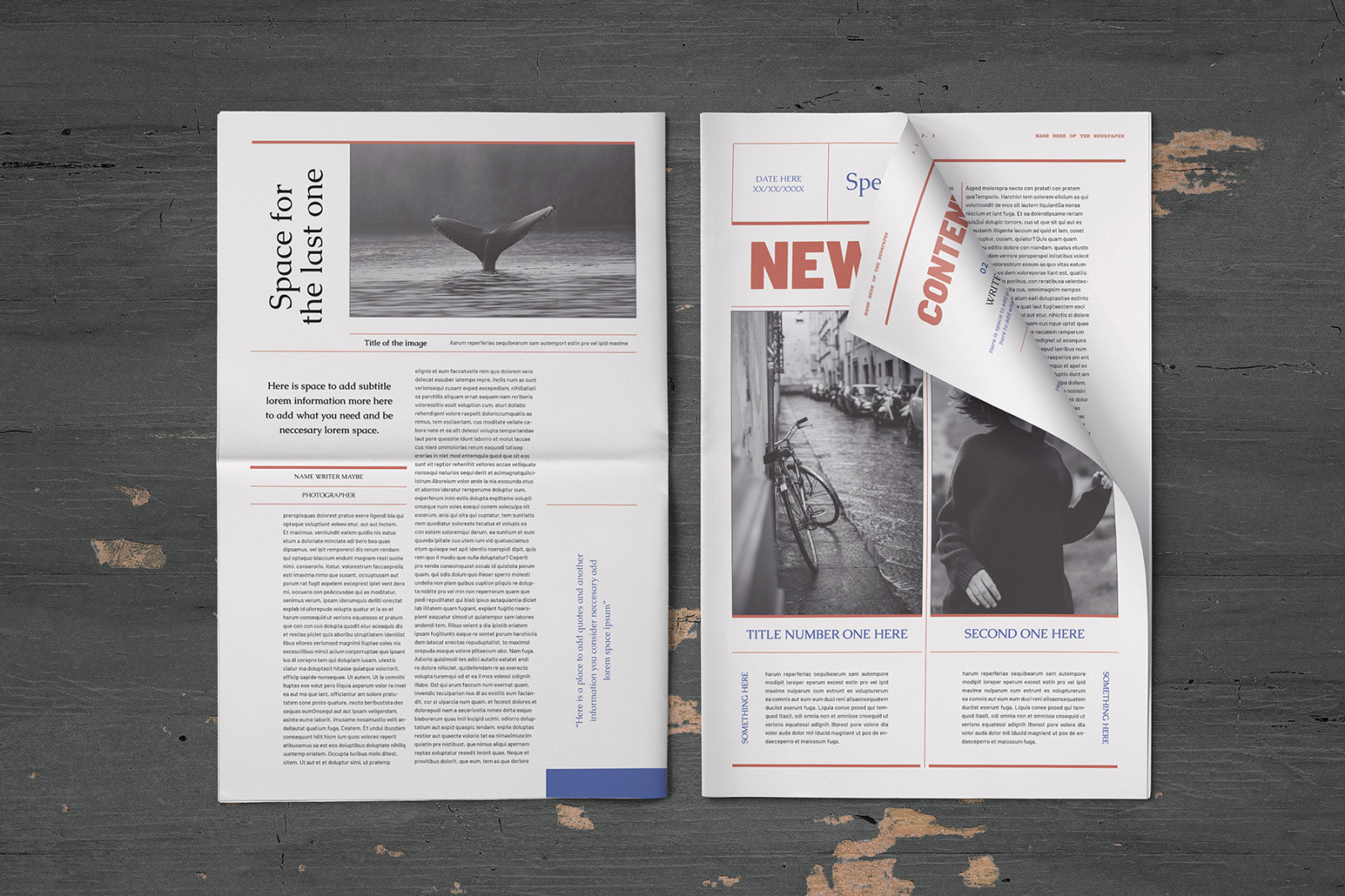 News Tabloid Indesign Template News Tabloid Indesign Template