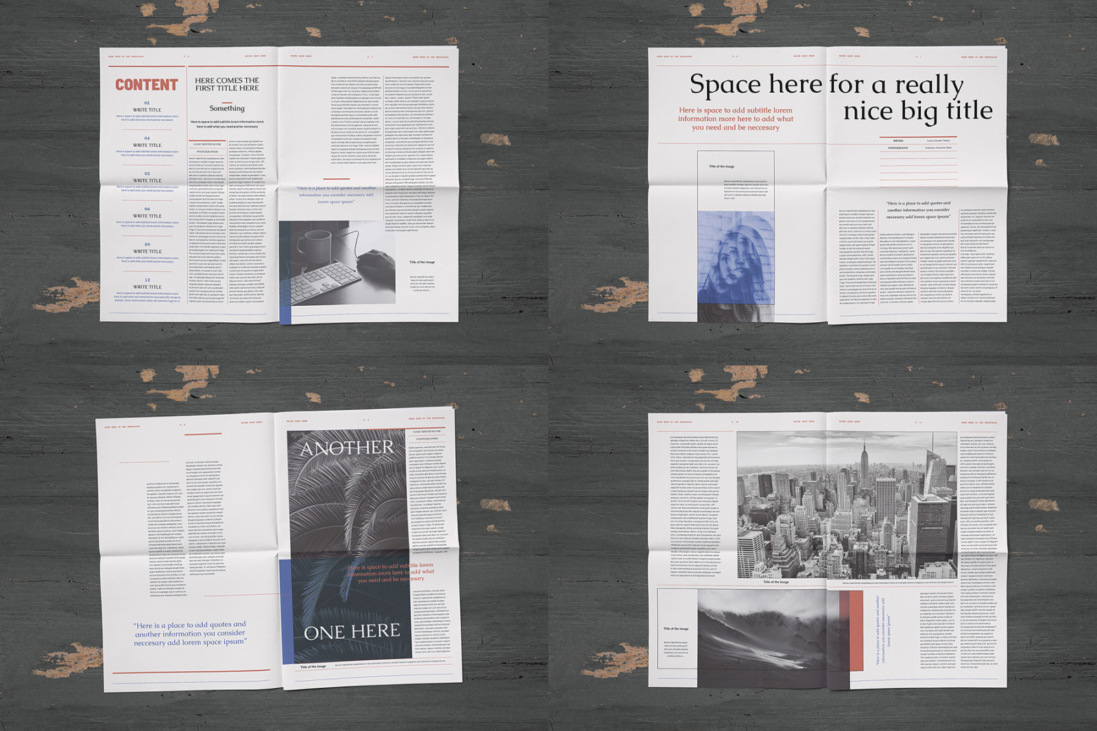 News Tabloid Indesign Template News Tabloid Indesign Template
