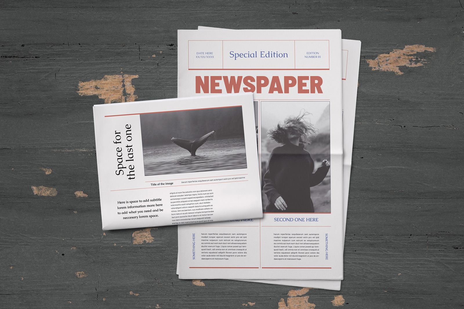 News Tabloid Indesign Template