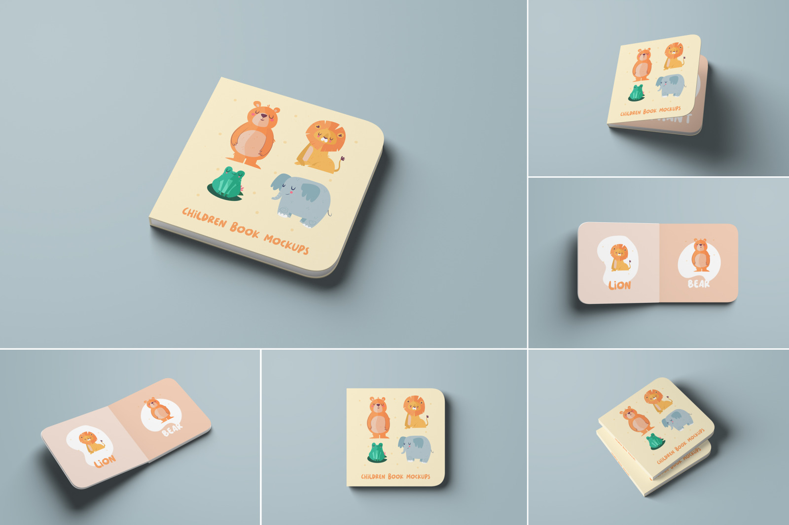 Children's Book Mockups Children's Book Mockups