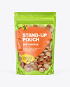 Stand-up Pouch with Pet Food Mockup