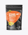 Stand-up Pouch with Pet Food Mockup