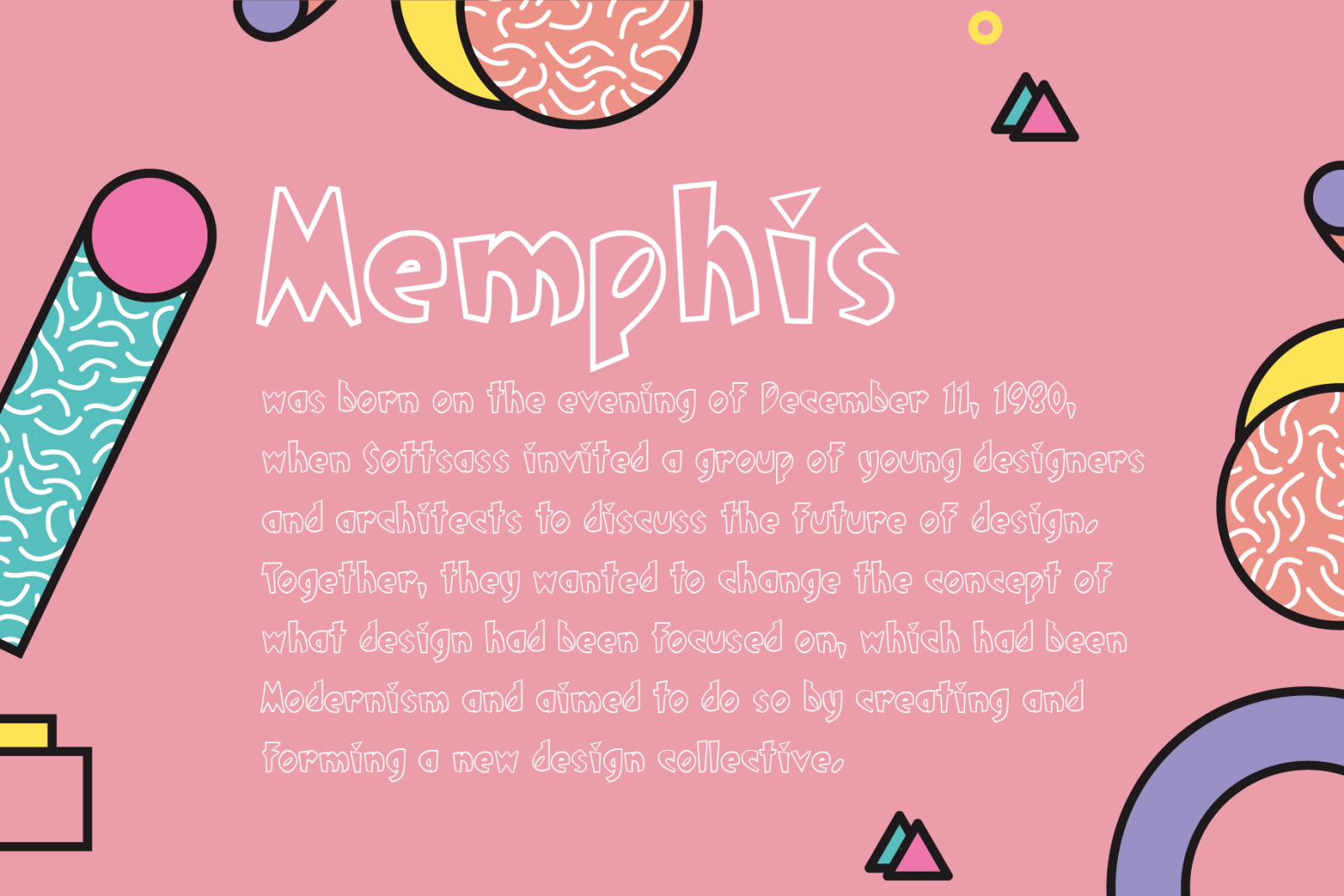 Memphis - Optimistic Typeface