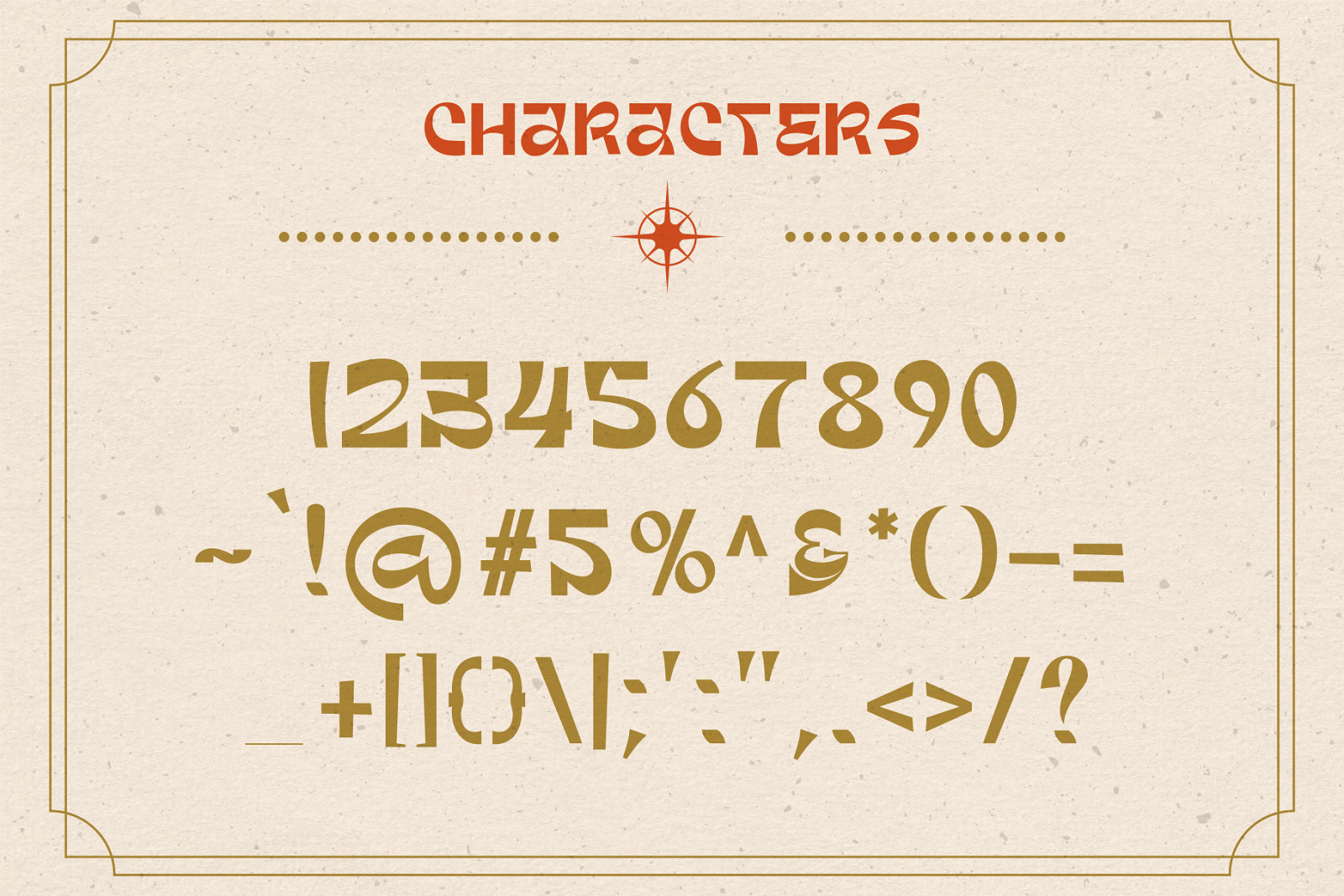 Scorpio - Quirky Astrology Typeface Scorpio - Quirky Astrology Typeface