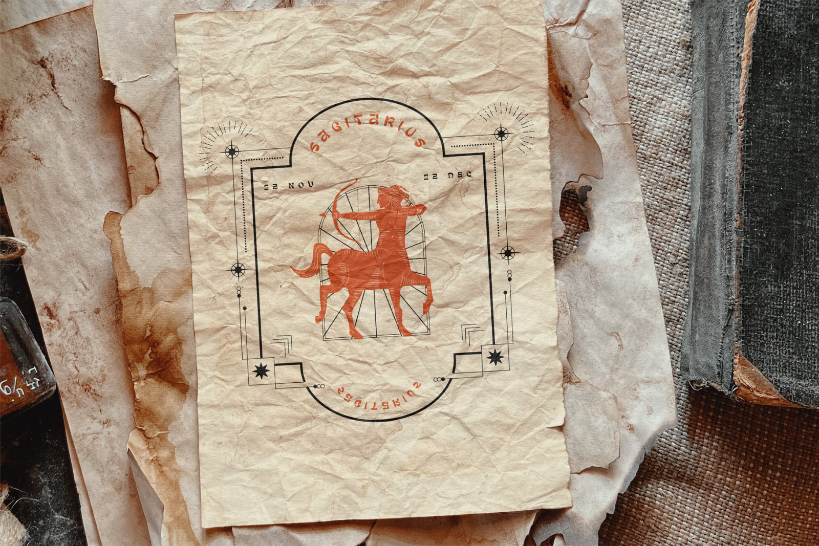 Scorpio - Quirky Astrology Typeface Scorpio - Quirky Astrology Typeface