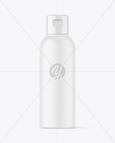 Matte Plastic Bottle Mockup