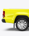 Pickup Truck Mockup - Side View