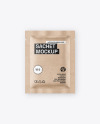 Kraft Sachet Mockup