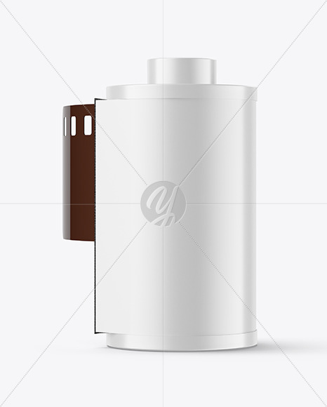 Glossy Roll Film Mockup